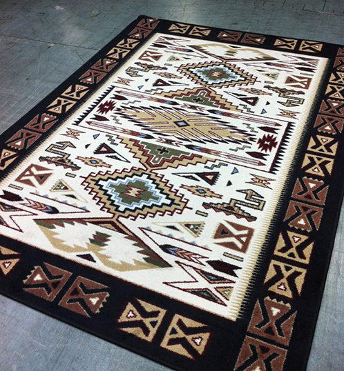 native american indian rugs crystal pattern